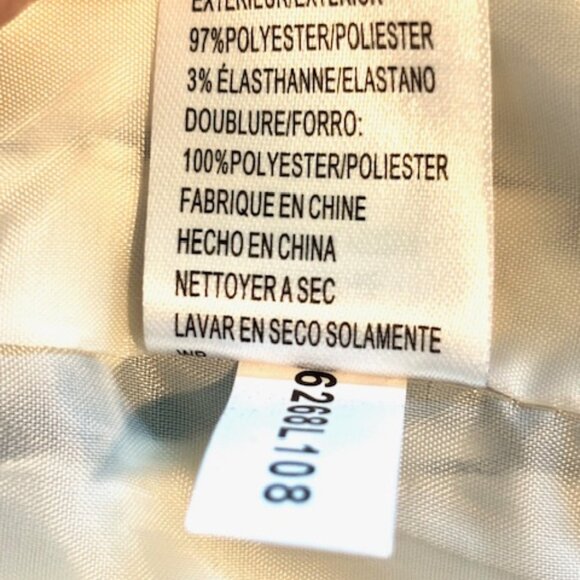 Tahari Black & White Swing Blazer - A Bit of Stretch, Classy, Lined & Comfy! 18W - Picture 7 of 10